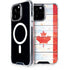 Canada Flag Light Wood iPhone Cases